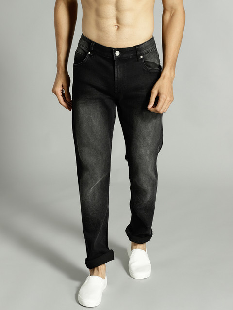 

Roadster Men Black Slim Fit Mid-Rise Clean Look Stretchable Jeans