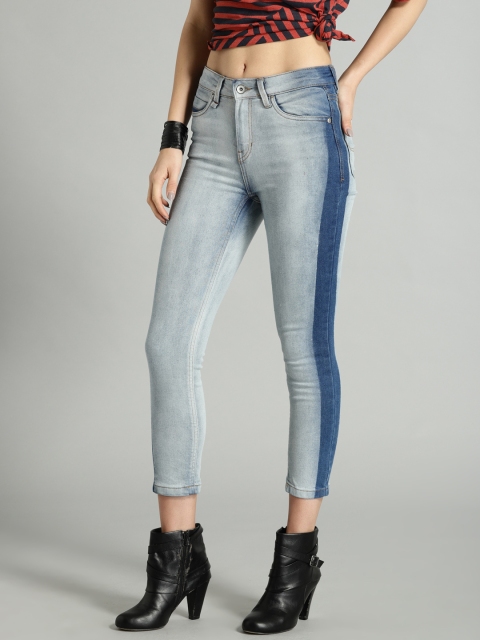 

Roadster Women Blue Regular Fit Low-Rise Clean Look Stretchable Jeans