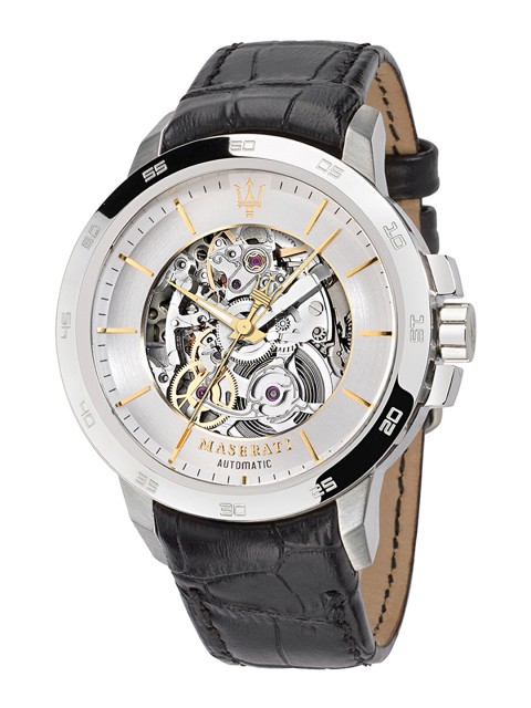 

Maserati Men Silver-Toned Analogue Watch