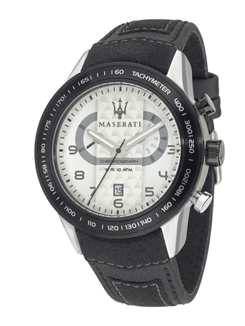 

Maserati Men White Analogue Watch