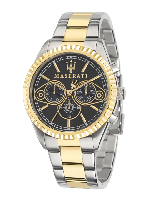

Maserati Men Black Analogue Watch