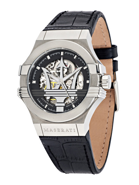 

Maserati Men Black Analogue Watch R8821108001