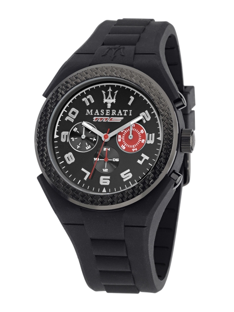 

Maserati Men Black Analogue Watch