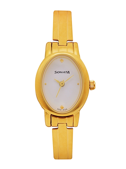 

Sonata Women White Analogue Watch NK8100YM01