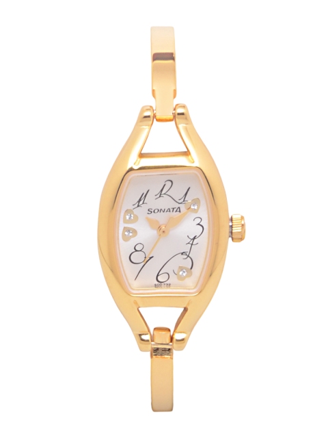 

Sonata Women Gold-Toned Analogue Watch NK8114YM04