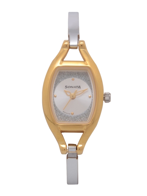 

Sonata Pankh Women Silver Analogue watch NL8114BM01