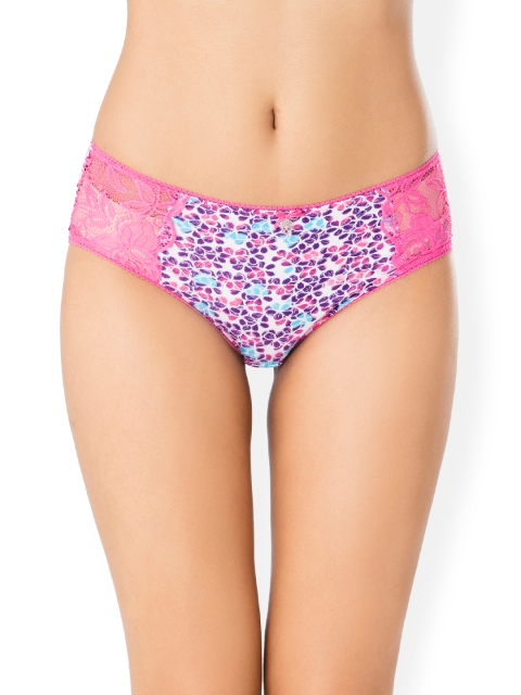 

PrettySecrets Multicoloured Lace Hipster-P003SS18, Multi