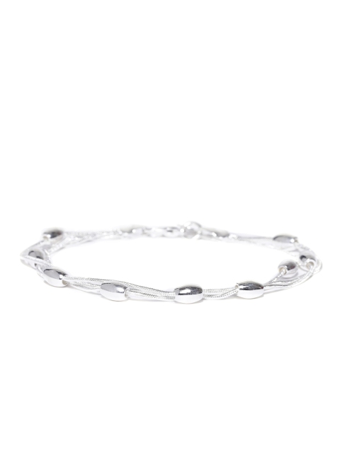 

Golden Peacock Sterling Silver-Plated Multistrand Bracelet