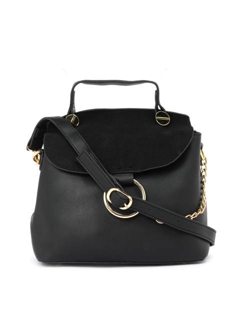 

Satchel Bags Black Solid Sling Bag