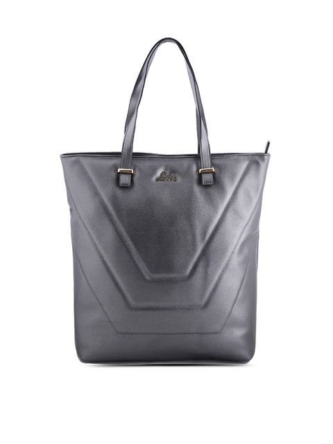 

Lavie Grey Solid Shoulder Bag