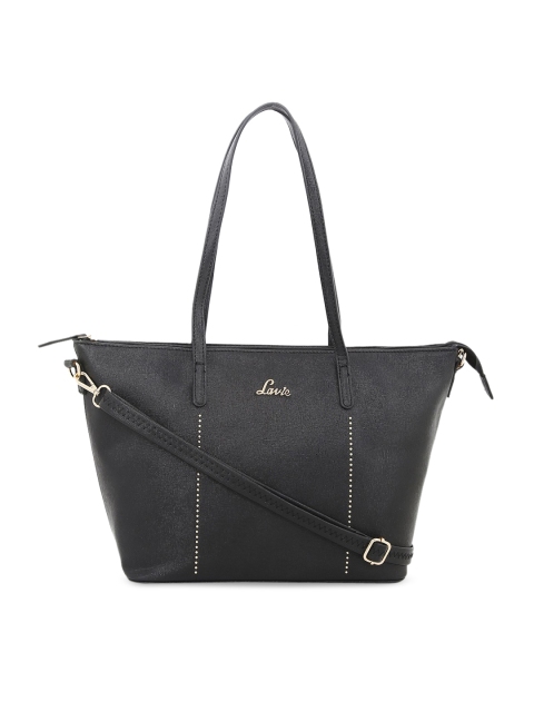 

Lavie Black Solid Shoulder Bag