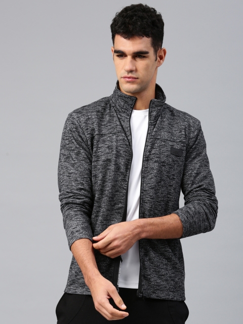 

HRX by Hrithik Roshan Men Black Solid Sweatshirt