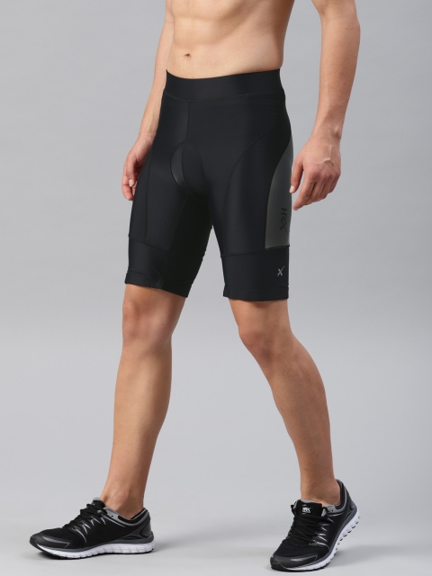 

HRX by Hrithik Roshan Active Men Black Cycling Shorts
