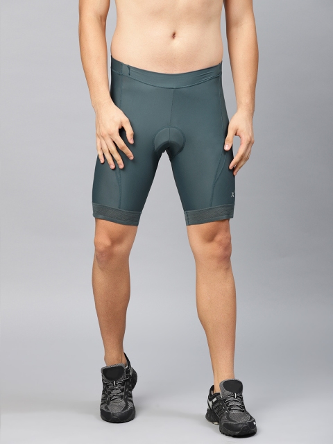 

HRX by Hrithik Roshan Men Navy Blue Solid Regular Fit Cycling Shorts