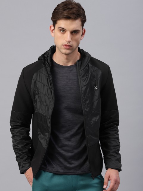 

HRX by Hrithik Roshan Men Black Solid Active Sporty Jacket