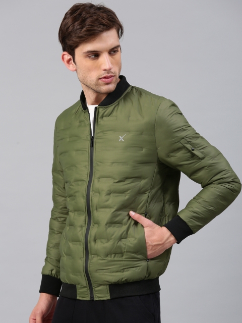 

HRX by Hrithik Roshan Men Olive Green Solid Outdoor Padded Jacket