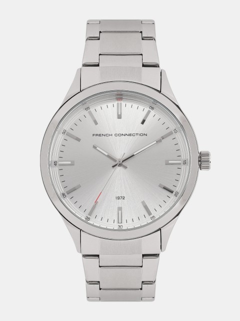 

French Connection Men Silver-Toned Analogue Watch FC1287SM