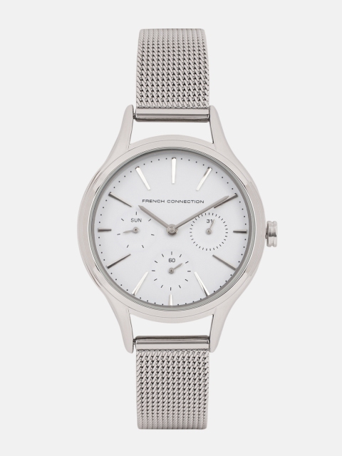 

French Connection Women White Analogue Watch FC1273SM