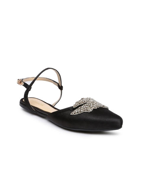 

Catwalk Women Black Embellished Mules