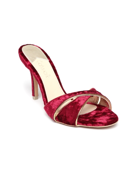 

Catwalk Women Maroon Solid Open Toe Sandals