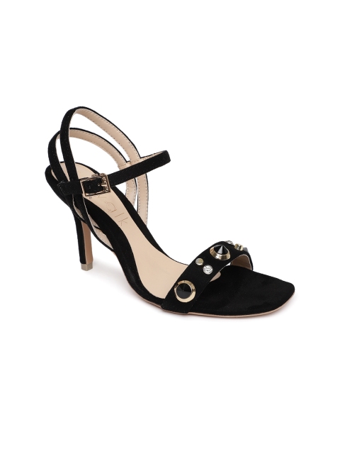 

Catwalk Women Black Studded Heels