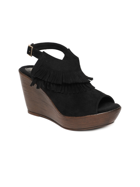 

Catwalk Women Black Solid Wedges