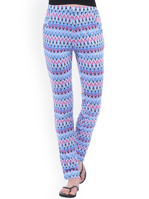 

Sweet Dreams Blue Printed Pyjamas F-LLP-611A