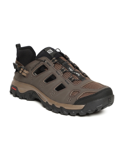 

Salomon Men Brown Evasion Cabrio CLD/ON Trekking Huarache Sandals