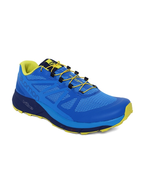 

Salomon Men Blue Sense Ride Running Shoes