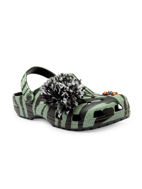 

Crocs Men Black & Green Clogs