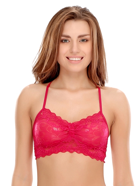 

Clovia Pink Full Coverage Bra BR0039C14