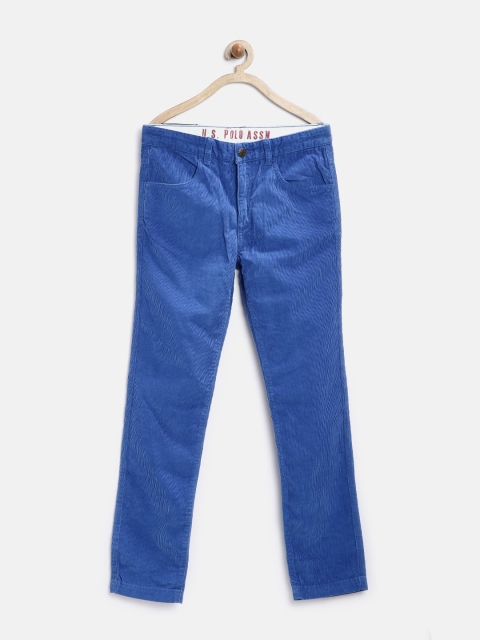 

U.S. Polo Assn. Boys Blue Corduroy Trousers