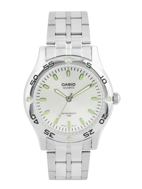 

Casio Enticer Men Silver Analogue watch A218 MTP-1243D-7AVDF