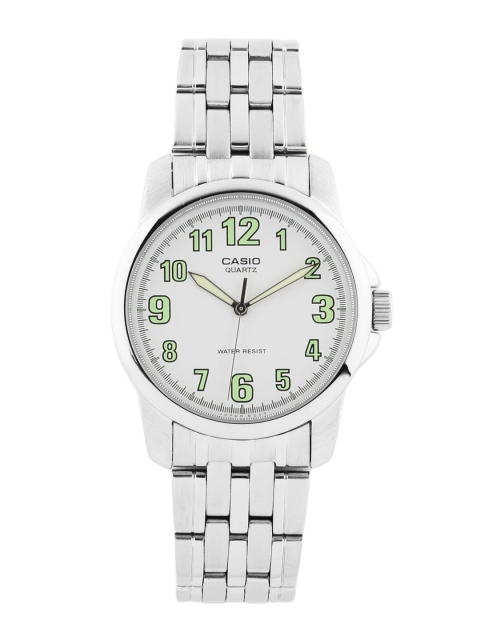 

Casio Enticer Men White Analogue watch A357