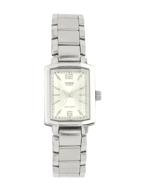 Casio Enticer Women Silver Analogue Watches (SH49) LTP-1233D-7ADF available at myntra for Rs.2065