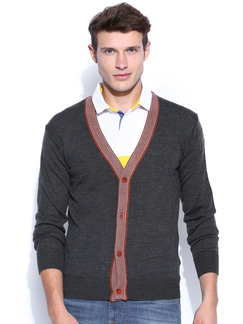 

Arrow Sport Charcoal Grey Cardigan