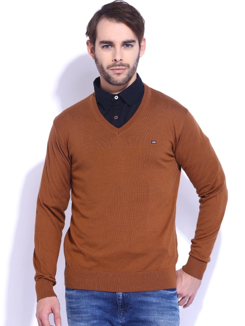 

Arrow Sport Rust Orange Woollen Sweater