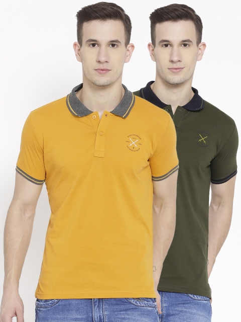 

Duke Pack of 2 Polo T-shirts, Yellow