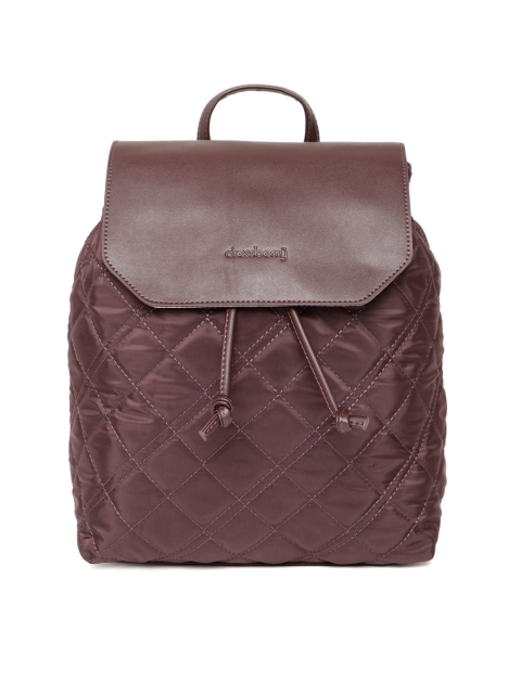 

DressBerry Women Burgundy Quilted Backpack