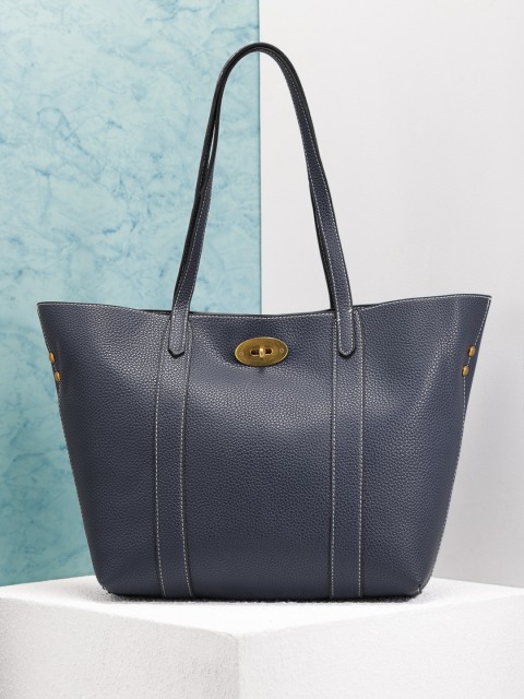 

Mast & Harbour Navy Blue Textured Shoulder Bag