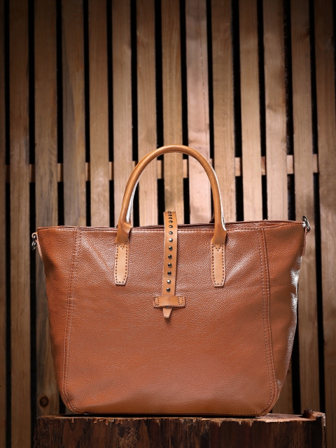 

Roadster Brown Solid Handheld Bag