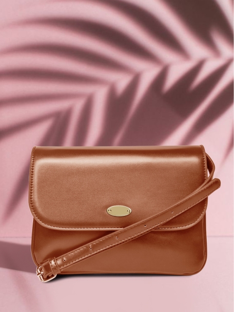 

Mast & Harbour Brown Solid Sling Bag