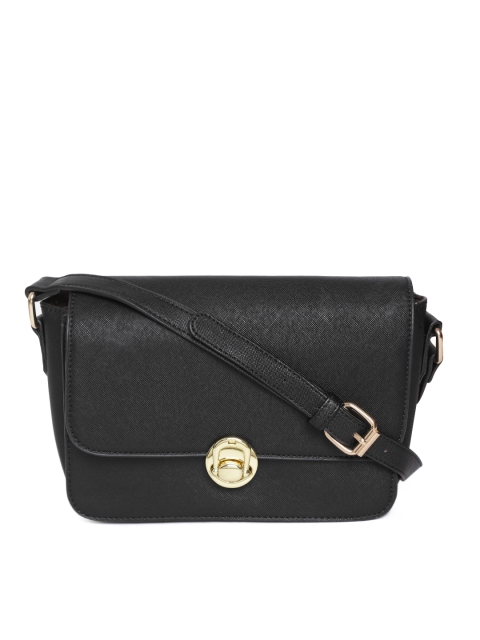 

DressBerry Black Solid Sling Bag
