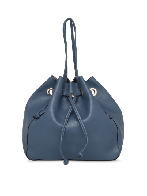 

DressBerry Blue Solid Shoulder Bag
