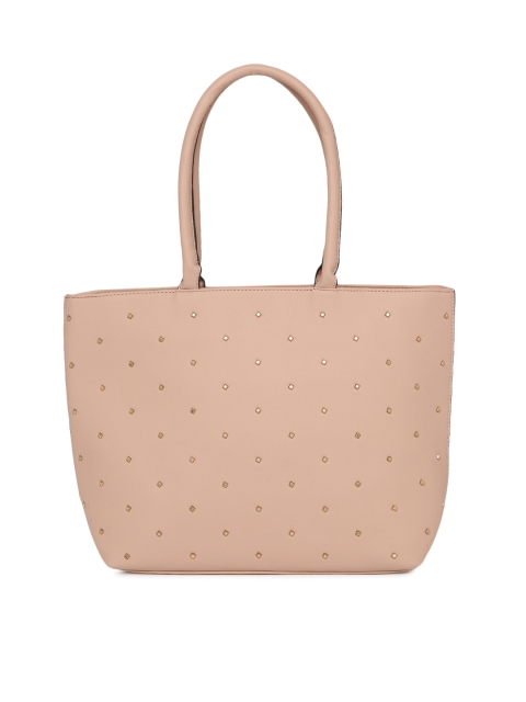

DressBerry Beige Embellished Shoulder Bag