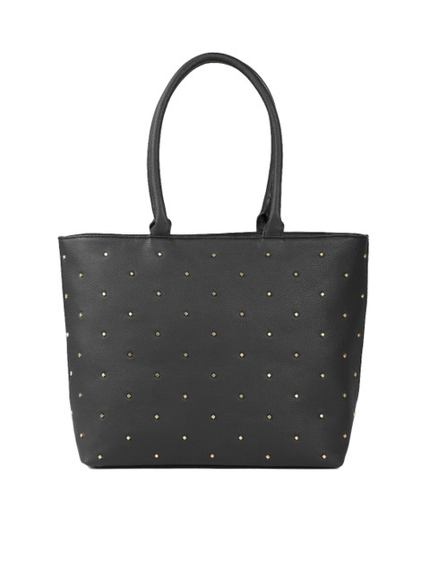 

DressBerry Black Embellished Shoulder Bag