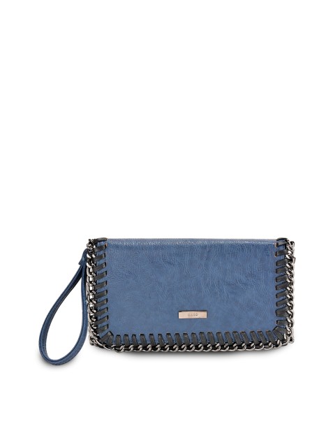 

Kazo Blue Solid Clutch