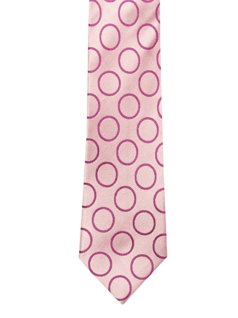 

Alvaro Castagnino Pink Printed Skinny Tie