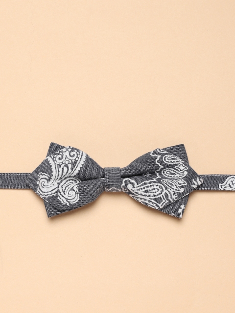 

Mr Bowerbird Blue Woven Design Bow Tie