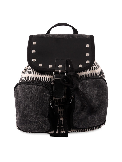 

Anekaant Women Black Backpack